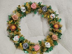 St. Patrick Wreath Door Wall Window Decor Unique Gift Duck Horse Cat Farm Animal