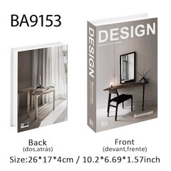 Decorative Luxury Fake Books Decor Table Storage Box Shelf Ornaments Desk