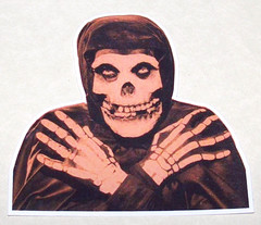 The MISFITS – Logo LARGE Die Cut Sticker Decal Punk Crimson Ghost Danzig Misfits