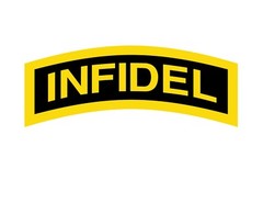 INFIDEL Tab Car Vinyl Window Decal/Sticker
