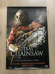 Original – Texas Chainsaw 2013 – Movie Poster – 27″x40″ – Great Condition!!