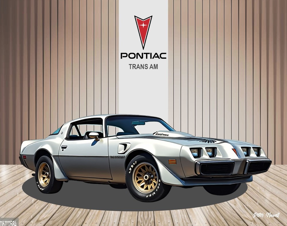 1977 Trans Am Muscle Car Art Choice Of Photo, Tin Sign, Mouse Pad or Framed