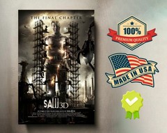 Saw VII (2010) 8×12 Metal Movie Poster 🔥🍿