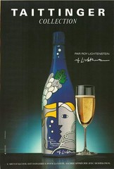 ROY LICHTENSTEIN Taittinger Collection Champagne 67″ x 47.25″ Offset Lithograph