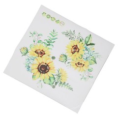 Waterproof Sunflower PVC Removable Wall Stickers Art Decals Mural Decor