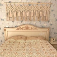 Macrame Valance Window Valance Macrame Tassel Valance