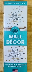 Home*Inspirational Quotes*Wall Decal*Vinyl Sticker*Art Decor*WITH GOD ALL THINGS