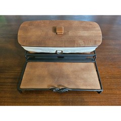 Longaberger Sort & Store Mail Basket Combo W Wrought Iron Docking Station Stand