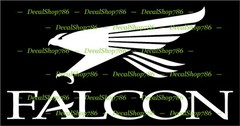 Falcon Graphite Fishing Rods -Outdoor Sports- Vinyl Die-Cut Peel N’ Stick Decals