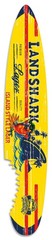 LandShark Outdoor Parrot Shark Bite Surfboard 46.5″ X 9.25″ X ¼»