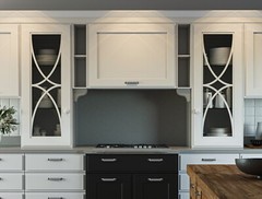 Custom Size Mullion for your EXISTING Glass door | Mullion Insert