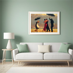 Jack Vettriano The Singing Butler Canvas Famous Art Poster Bedroom Wall Decor