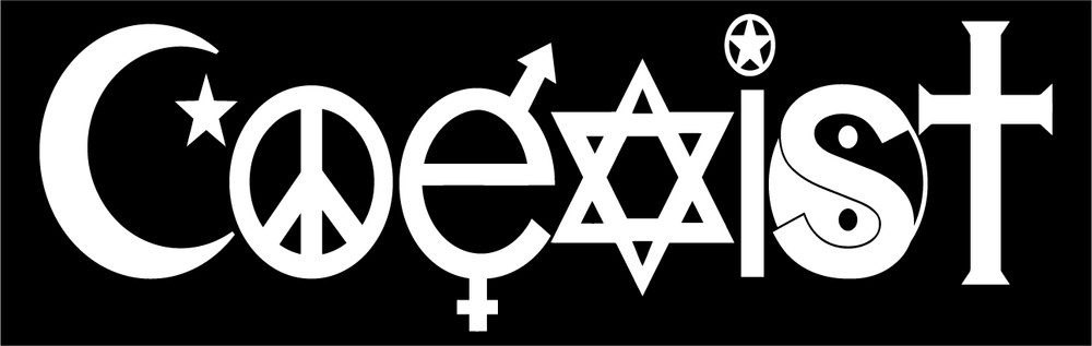 COEXIST Decal Multiple Color Choice’s USA Made & Quickly Shipped!