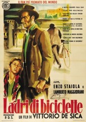 The bicycle thieves 1948 Vittorio De Sica cult movie poster reprint 18×12 in