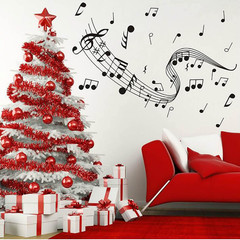 Music Wall Art, Notes Notation Sticker Decals, Home Removable Vinyl Mural Decor