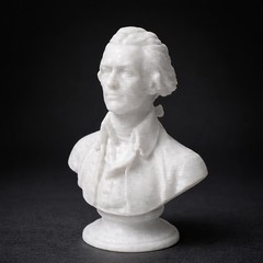 Thomas Jefferson Bust ANY COLOR! Mount Rushmore Mountain Mt Patriot Patriotism P
