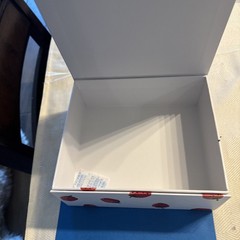 Kate Spade New York Small Nesting Storage Box 7x 5 x 3. Strawberries
