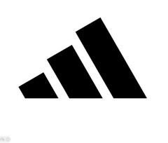 2x Adidas Inspired Logo Iron On Vinyl Heat Transfer Decal HTV for fabric