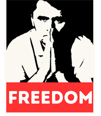 Charlie Kirk Freedom/Pray stickers