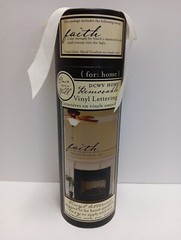 DCWV Home Removable Vinyl Wall Lettering NIB » faith ….» 43.36″ X 10.1″