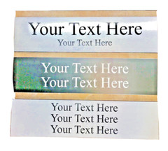 2″ X 8″ NAME PLATE SIGN ENGRAVED FOR OFFICE DESK OR DOOR CUSTOM PERSONALIZED