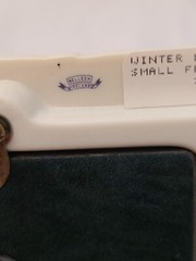 Belleek Photo Frame Fine Parian China For 5×4 Picture Winter Rose