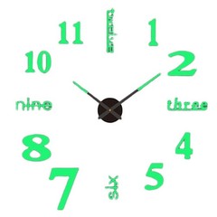 Minimalist Frameless Wall Clock Suitable for Living Room Kitchen Office