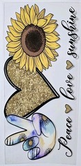 Flowers UV DTF Transfer Sticker Wrap Tumbler UVDTF BUY 10+ GET COMBINED SHIPPING