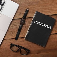 Museum Nerd Sticker – Cute Nerdy Decal for Laptop & Hydroflask Water Bottle