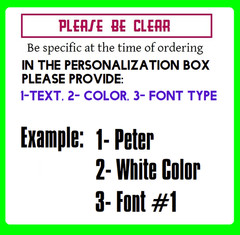 Custom Text Vinyl Decal Sticker Personalized Lettering ANY TEXT – ANY NAME {c30
