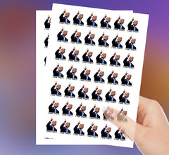 100 PCs «I did that» Trump Sticker Pack – Trump Meme – Trump Decals – 1 x 1.2″