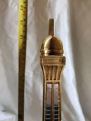 Eiffel Tower Mirrored Mosaic Decor Paris Style Statue 19in Tall
