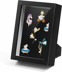 Black Lapel Pin Display Case, 4×6 Shadow Box Frame for Walls 4X6 1Pack,