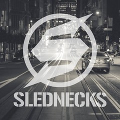Slednecks Decal Snowmobile Logo Sticker ATV Extreme Ski Sled Snowboard 6 Sizes