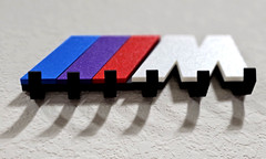 Motorsports B M W M / Wall Hanging SIX Keys Rack Hanger Organizer NEW