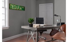 KooLL Street Sign Tequila Way Vintage Rustic Retro 4×16 inches, Green