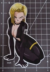 Dragon Ball Android 18 V1 Sticker 6: