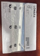 IKEA LÖNSÅS Mirror 5”x7” (13x18cm) – 2 Adhesive Pads Included – Brand New