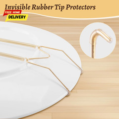 Plate Hangers for Wall,Suitable for 6-8 Inch Art Plate,Stainless Steel Invisible