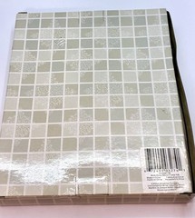 Wood & Silver Multi Silver Crosses Picture Frame Distressed Wood Photo Cross New