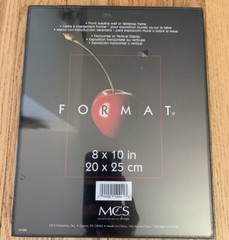 MCS Format Frame 8×10 Black Frame; New