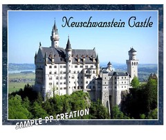 NEUSCHWANSTEIN CASTLE PHOTO FRIDGE MAGNET 4 X 3 inches TRAVEL