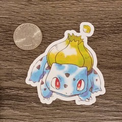 Kanto Region Starters Stickers – You Choose! – Vinyl, Waterproof – Original Art