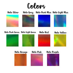 Holographic Graffiti Font Layered Name Sticker Custom Vinyl Lettering Text decal