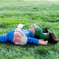 Christmas Gifts Drunk Dwarf Garden Gnome Drunken Ornament Decor Yard Patio Lawn
