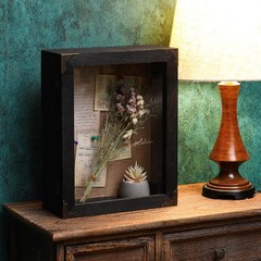 11×14-inch extra-deep shadowbox frame, depth 4.7 inches, keepsake (black)