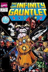 THE INFINITY GAUNTLET #1 COMIC BOOK COVER Poster print 11″x17″ home decor