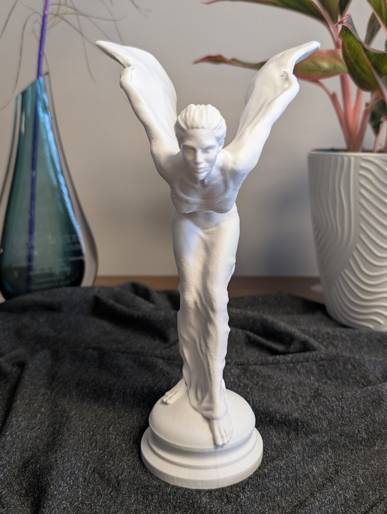 10 Inch Spirit Of Ecstasy In White