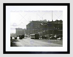 85939 WHITE WINNIPEG MAIN STREET PORTAGE AVENUE CANADA Decor Wall Print Poster