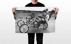 Classic Motorcycle Easy Rider Art Wall Indoor Room Outdoor Poster – POSTER 20×30